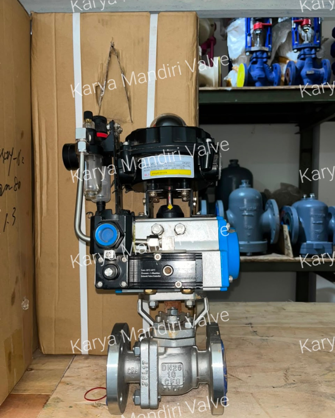 Electric Actuated Branch Control Valve